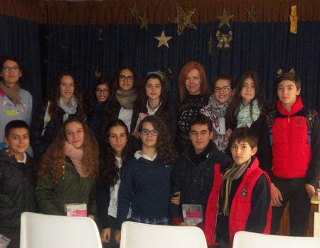 La escritora Ana Alonso visita a alumnos de 2º y 3º de la ESO del colegio San José