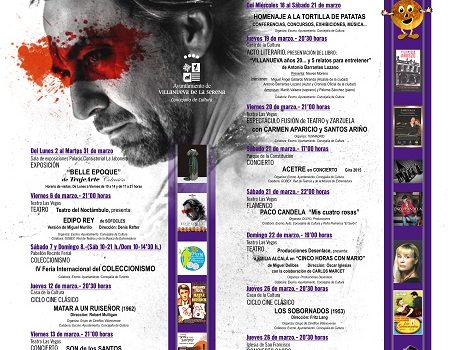 Agenda Cultural Marzo