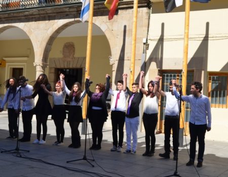 Lectura del manifiesto por el Día Internacional de la Mujer
