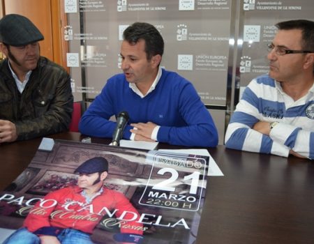 Paco Candela ofrecerá un concierto el próximo 21 de marzo