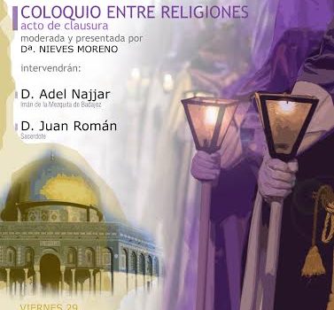 Se clausura del I Ciclo de Cofrade José Diestro con un coloquio entre religiones
