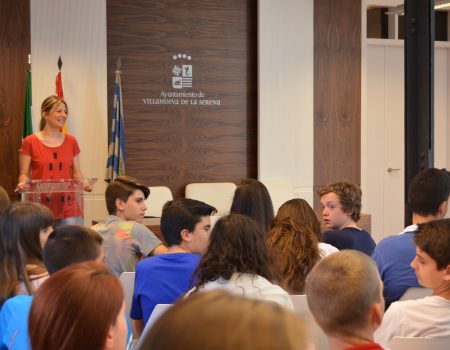 Alumnos holandeses visitan Villanueva de la Serena