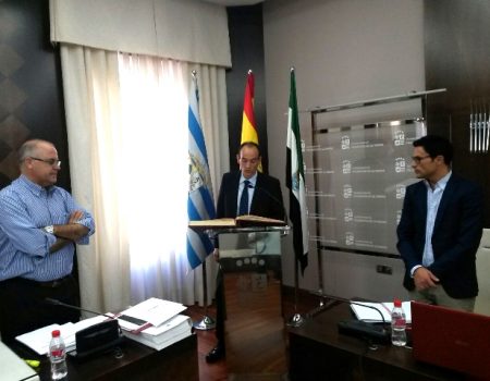 Manuel Fernández Vacas, toma posesión de su acta de concejal
