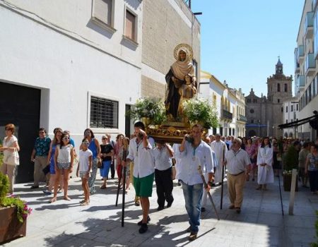 Un año más, miles de villanovenses y visitantes disfrutan de las fiestas de Santiago y Santa Ana