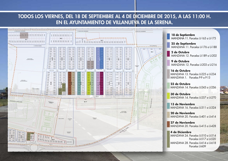 plano y fechas subasta parcelas 0561c