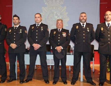 El Cuerpo Nacional de Policía celebra la festividad de su patrón en Villanueva