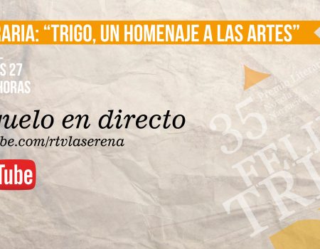 Retransmisión en directo de la Gala Literaria #35FelipeTrigo