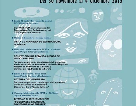 Semana de la discapacidad 2015