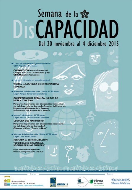 acartel Semana de la discapacidad 2015 91b51