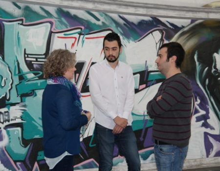 El director del Instituto de la Juventud visita el Espacio de la Creación Joven de Villanueva de la Serena