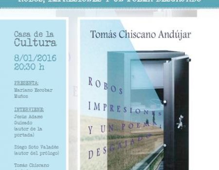 Presentación libro: Tomás Chiscano Andújar