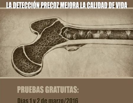VI CAMPAÑA OSTEOPOROSIS