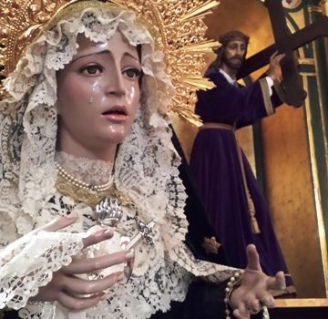 La Hermandad y Cofradía de Nazarenos de Nuestro Padre Jesús Nazareno y Nuestra Señora del Calvario inicia los cultos en honor a la Virgen
