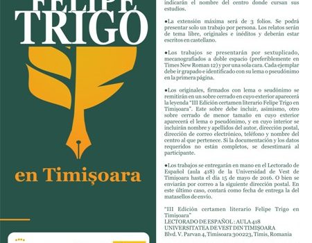 Bases Premio Timisoara