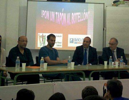 Un total de 1200 alumnos han participado en el programa “Pon un Tapón al botellón” este curso escolar