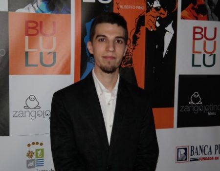 Alberto Pino, el director del corto «Bululú», satisfecho con su primer trabajo