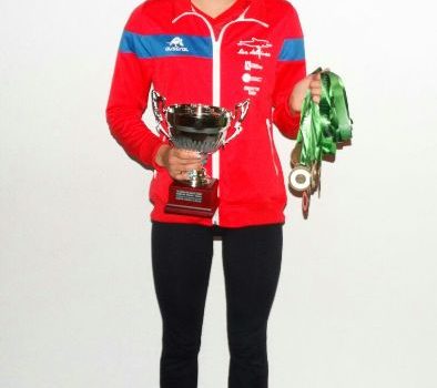 La villanovense Estela González obtiene 11 medallas de oro en el campeonato regional de invierno