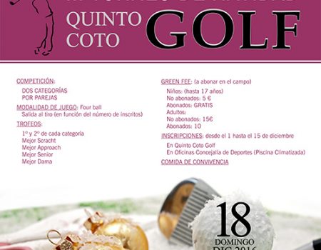 III Torneo de Navidad “GOLF”