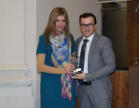 El alcalde recoge el premio Otaex de Accesibilidad Universal 2016 concedido al Ayuntamiento