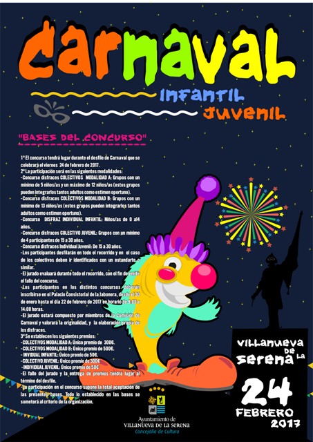 Cartel Carnaval 2017  Bases B 7b129