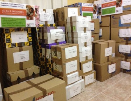 Éxito de la campaña “El baúl solidario” de la Asociación de Amigos del Pueblo Saharaui