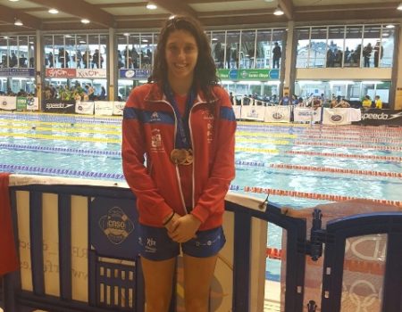 Estela González, consigue dos bronces en el Campeonato de España de invierno