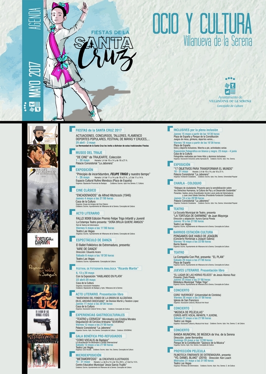 CARTEL AGENDA DE OCIO Y CULTURA MAYO 2017 Copiar 9025d