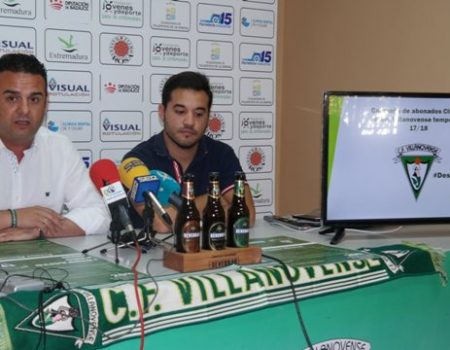 El C.F. Villanovense comienza su campaña de abonados y presenta el nuevo spot de promoción