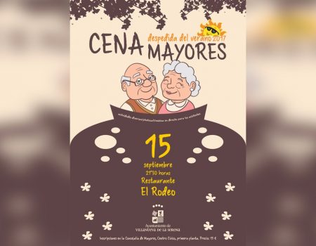 Cena de mayores, despedida del verano