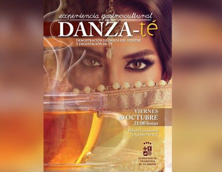 Experiencias Gastroculturales “Danza-Té” Demostración de Danza del Vientre y degustación de té.