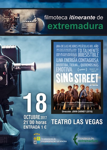 FILMOTECA itinerante de extremadura SING STREETttttttttt 3734f