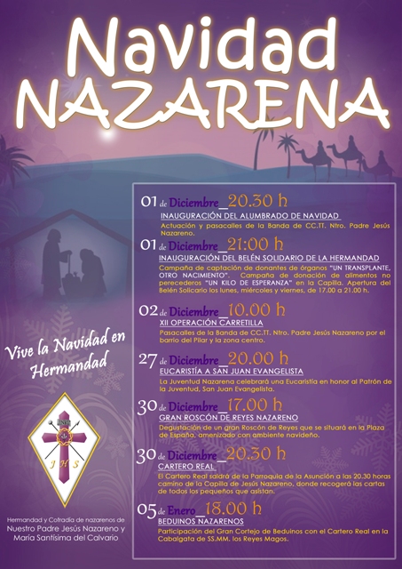 CARTEL NAVIDAD NAZARENA 2017 81b22
