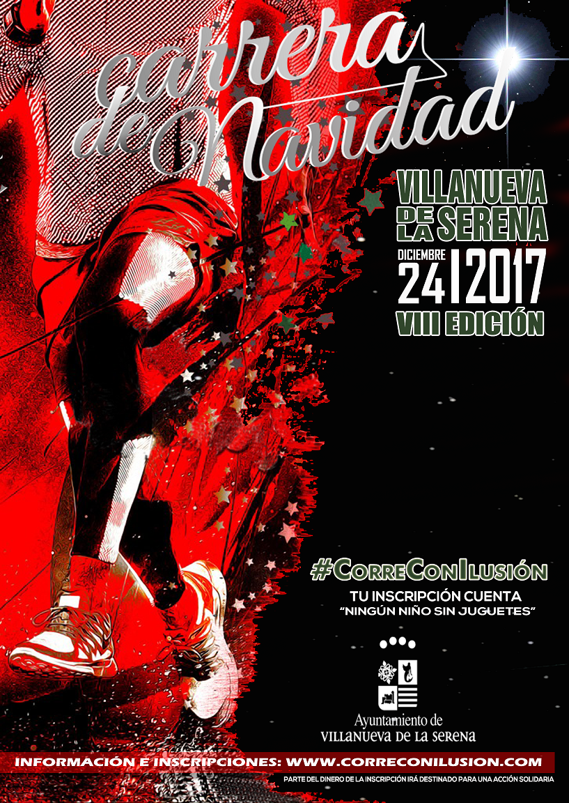Cartel Carrera de Navidad 20177777777777 c1625