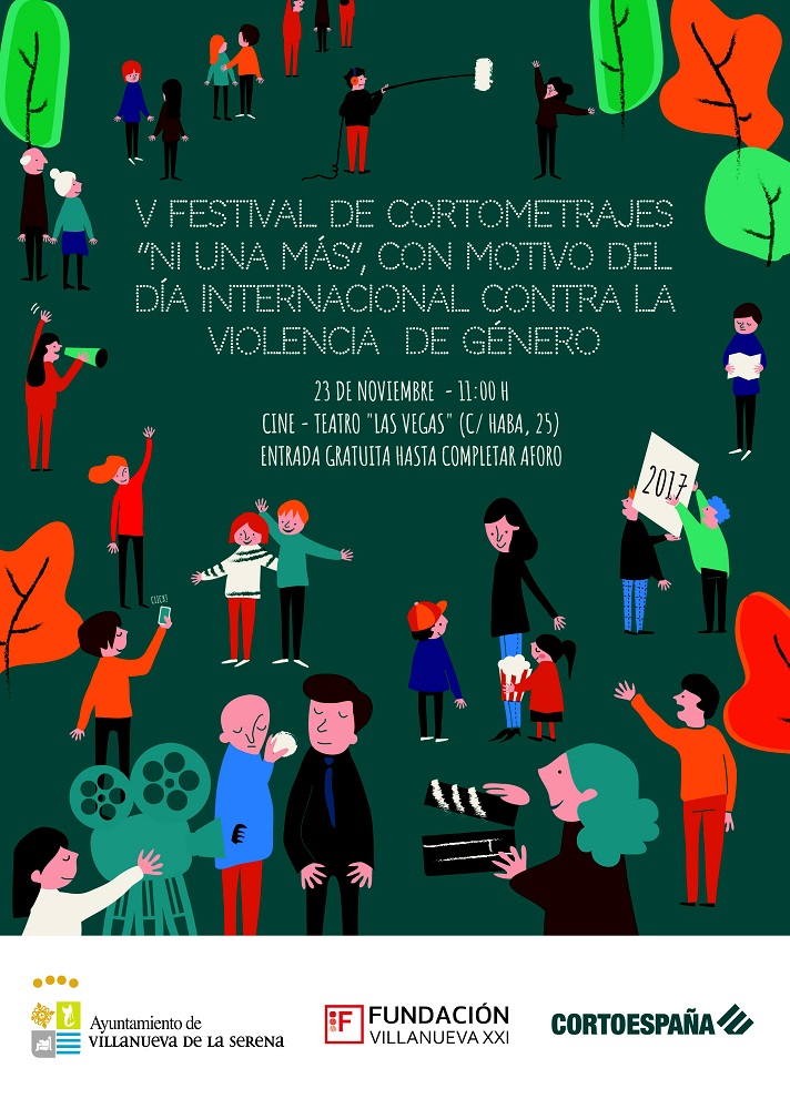 Cartel Cortos VVa 20177 d4086