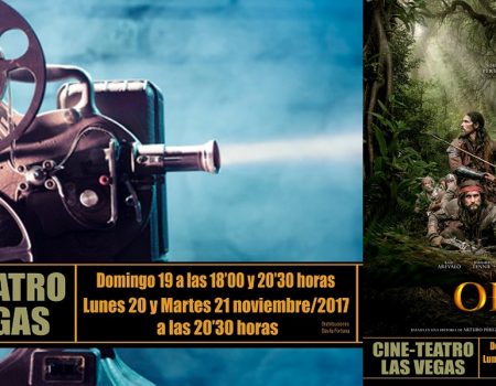 Cine-Teatro Las Vegas, proyección de la película: “Oro”