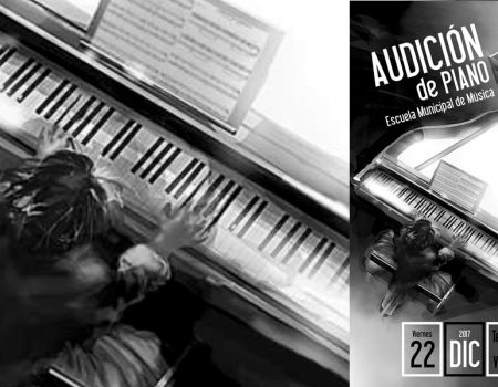 Audición de Piano “Escuela Municipal de Música” Viernes 22 de diciembre a las 18:30 Cine-Teatro Las Vegas