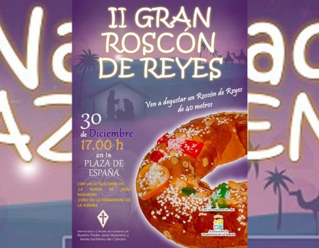 La Hermandad y Cofradía de nazarenos de Nuestro Padre Jesús Nazareno y María Santísima del Calvario organizan su Navidad Nazarena.