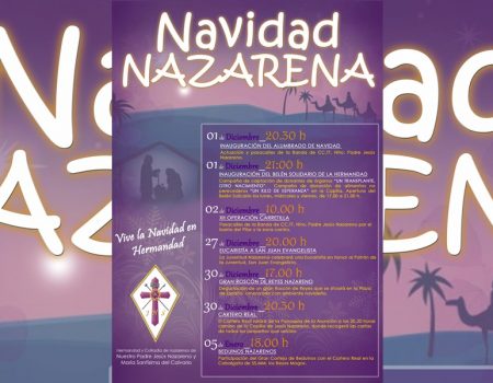 Navidad Nazarena. Vive la Navidad en Hermandad.