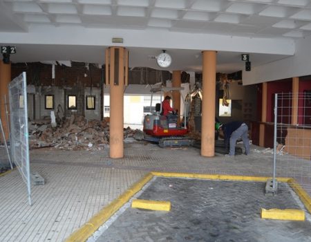 Comienzan las obras de la estación de autobuses, con una inversión de 180.000 euros