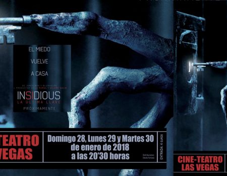 Cine Teatro Las Vegas presenta, “Insidious, la última llave”