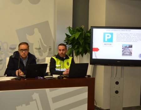 Los usuarios de motos dispondrán de áreas específicas de estacionamiento en varias zonas de la ciudad