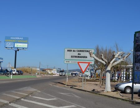 El lunes 5 de marzo, se corta temporalmente el tráfico en un tramo de la carretera de Guadalupe