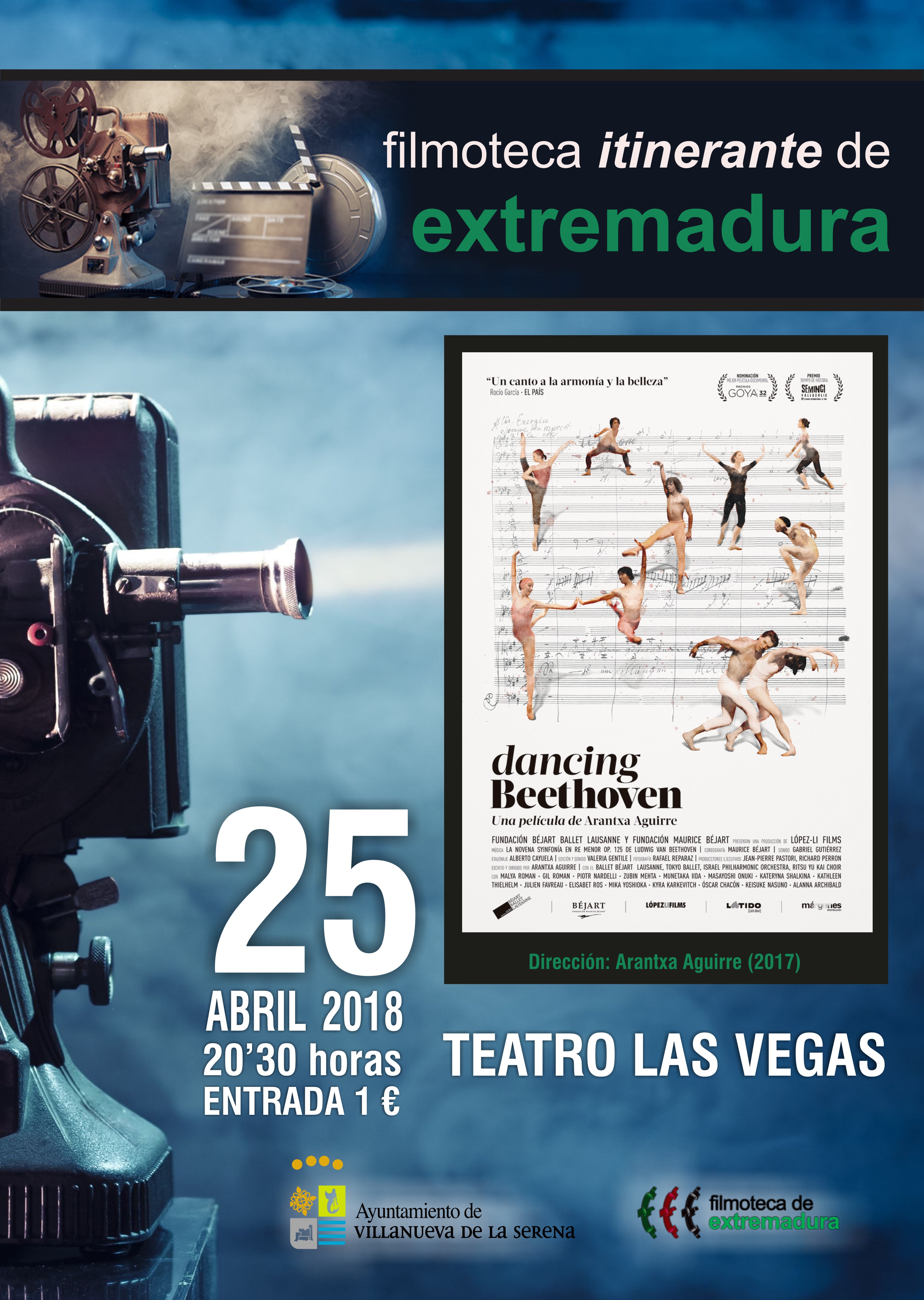 FILMOTECA itinerante de extremadura dancing BEETHOVEN ff580