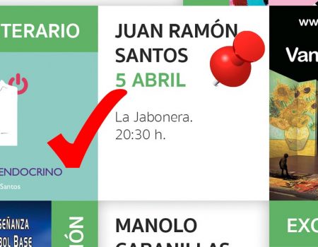 Jueves Literario. “El verano del Endocrino” de Juan Ramón Santos.