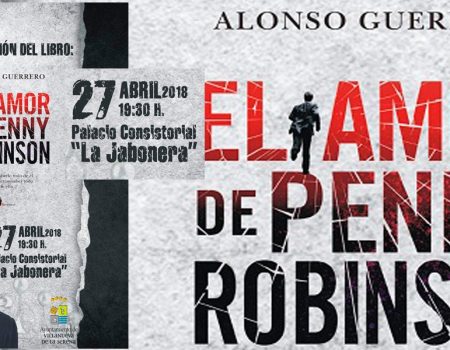 Acto Literario, presentación del libro: “El amor de Penny Robinson” de Alonso Guerrero