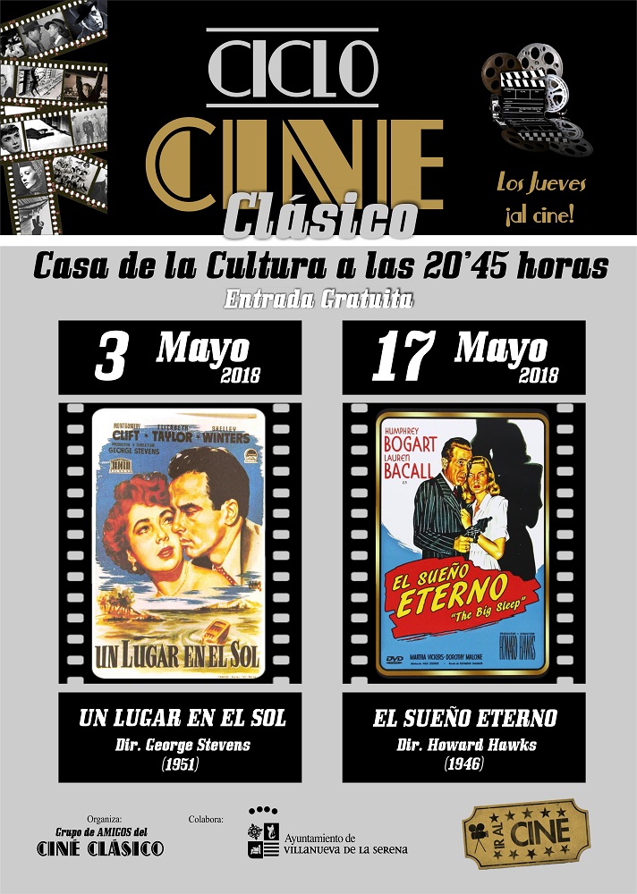 Cartel CICLO CINE CLÁSICO MAYO 18 18 828b6