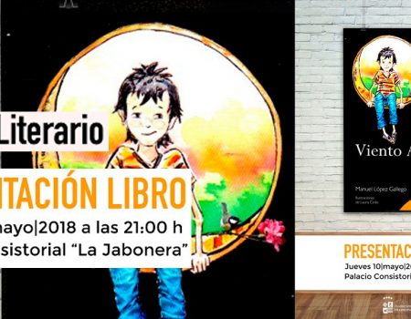 Jueves Literario. Presentación del libro “Viento Azul” de Manuel López Gallego