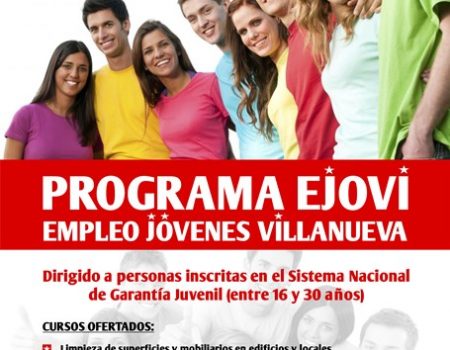 Abierto el plazo de inscripción para participar en el programa formativo Ejovi