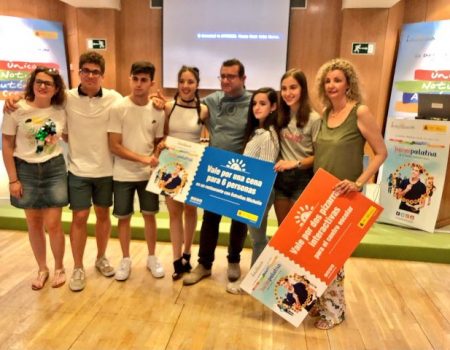 Alumnos del IES Puerta de la Serena ganadores del concurso Juegapalabra