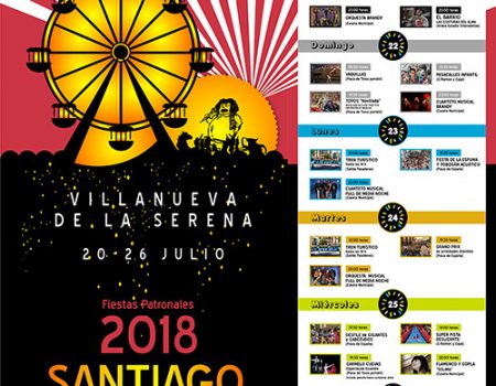 Fiestas Patronales Santiago y Santa Ana 2018